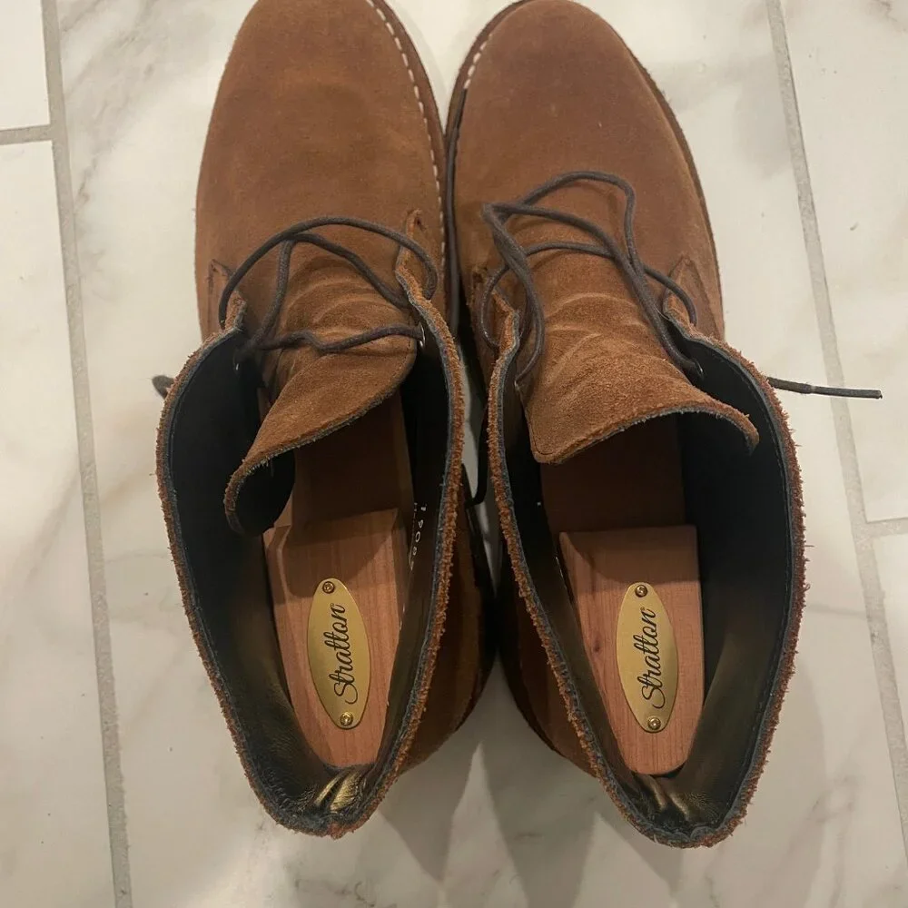 Thursday Boot Company Chestnut Suede Chukka Boots